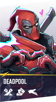 Deadpool Marvel Rivals hero card