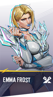 Emma Frost Marvel Rivals hero card